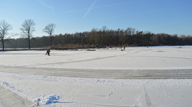 Schaatsen haardijk (zondag 22 januari 2017)